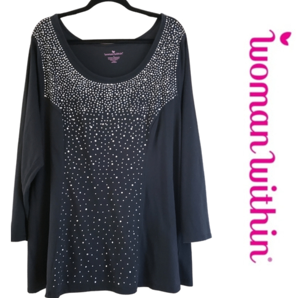 🔥VG/"WOMAN WITHIN" BLOUSE
